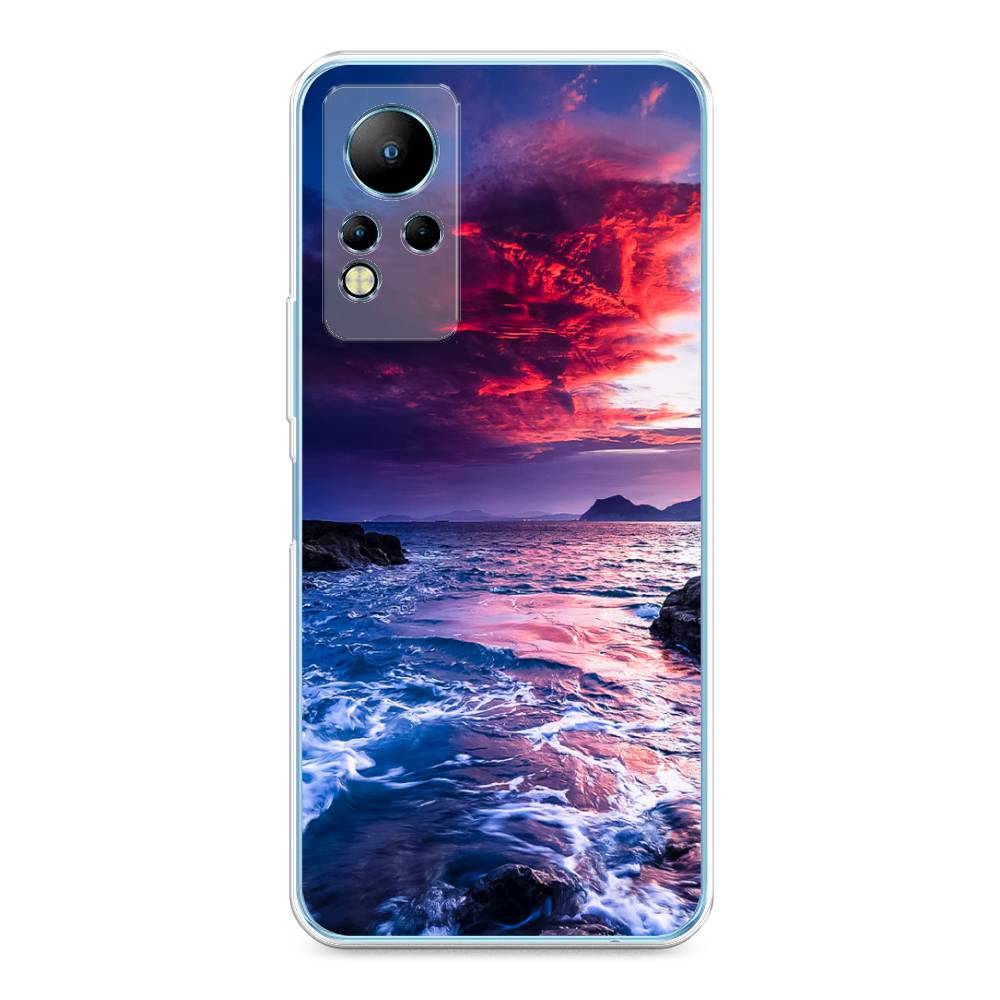 

Чехол Awog на Infinix Note 12 G88 "Волны 1", Разноцветный, 3101850-4