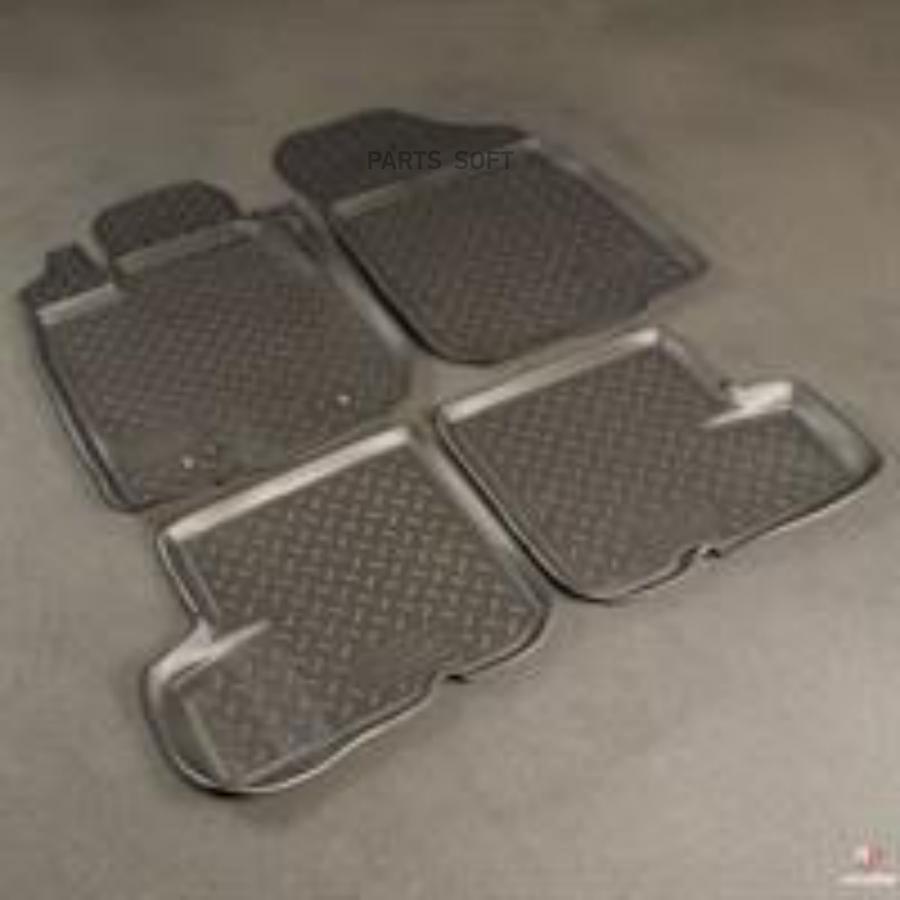 

NORPLAST NPLPO6960 Коврики автомобильные полиуретановые комплект 4 шт. 1шт