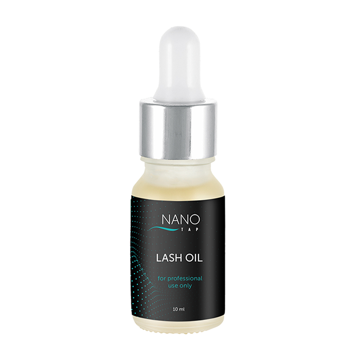 фото Масло для роста ресниц и бровей nano tap lash oil by nanotap 10 мл