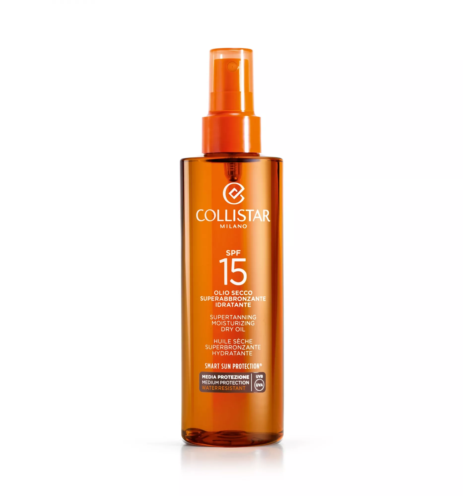 

Сухое масло для загара SPF15 Collistar Supertanning Dry Oil 200 мл