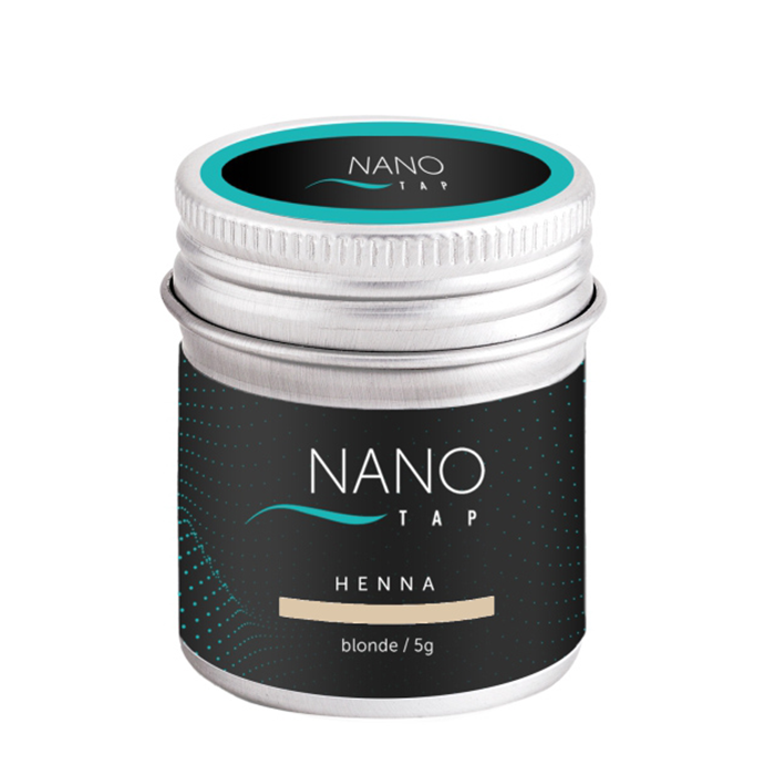 

Хна для бровей Nano tap в баночке, русый blonde 5 гр, Блонд