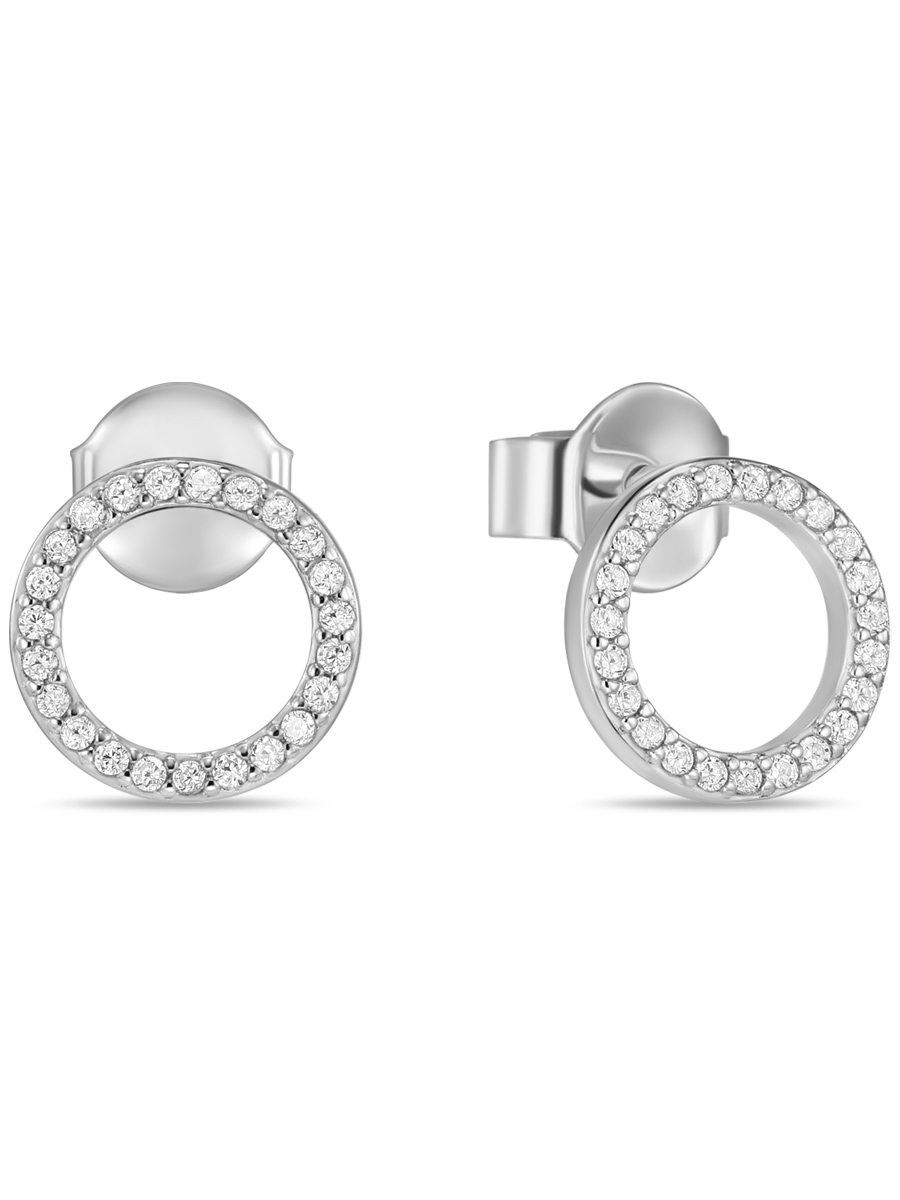 

Серьги из серебра с фианитом MIUZ Diamonds (Московский ювелирный завод) E2036-SL-3318L, E2036-SL-3318L