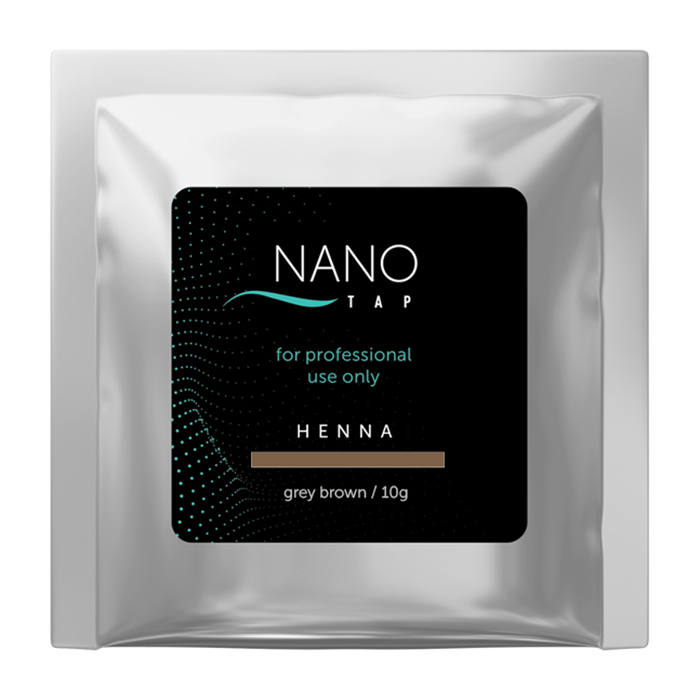 

Хна для бровей Nano tap в саше серо-коричневый 10 гр