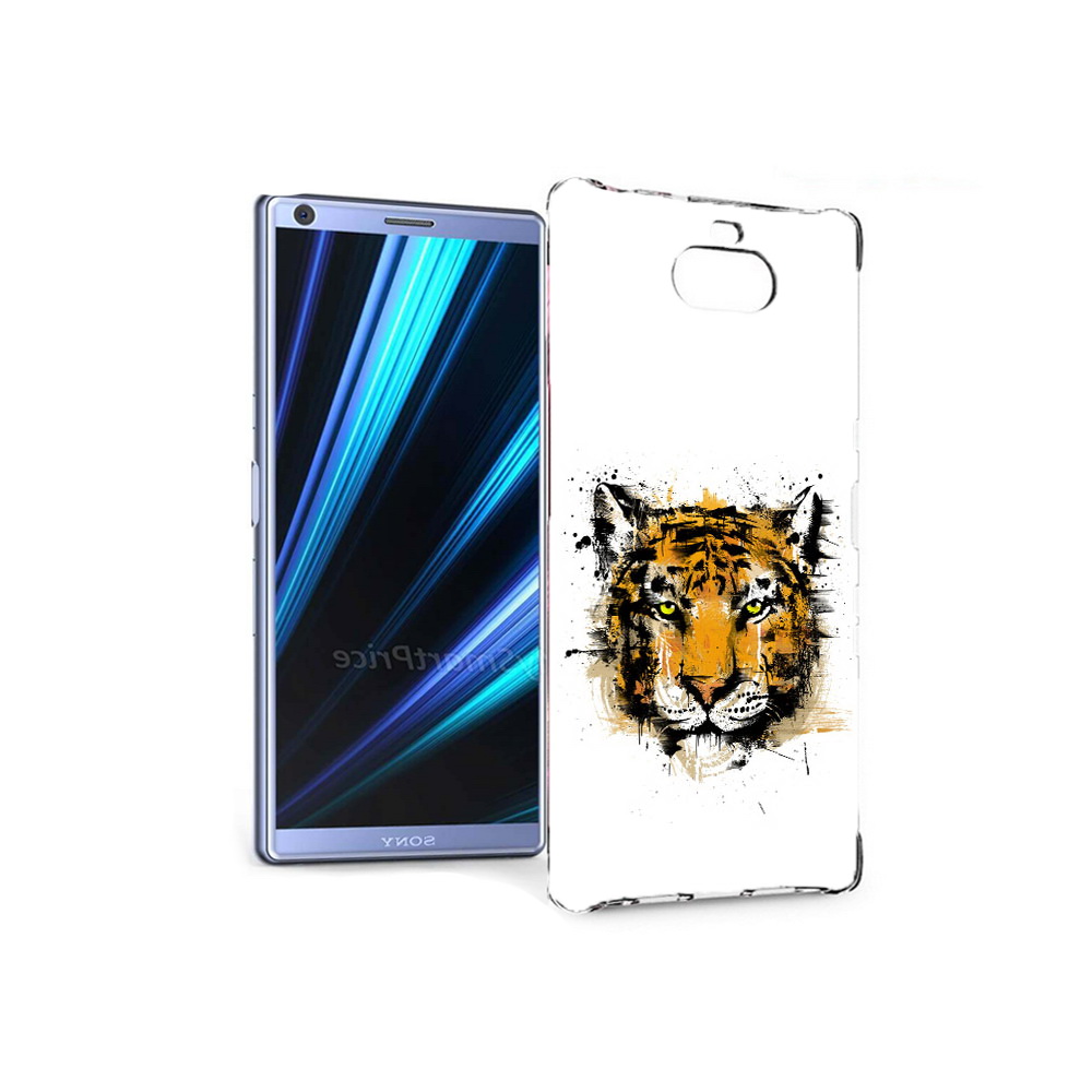 

Чехол MyPads Tocco для Sony Xperia 10 тигруля (PT125953.225.643), Прозрачный, Tocco