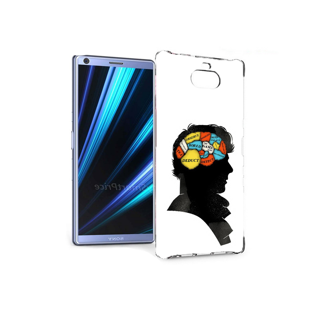 

Чехол MyPads Tocco для Sony Xperia 10 темный рисунок (PT125953.225.640), Прозрачный, Tocco