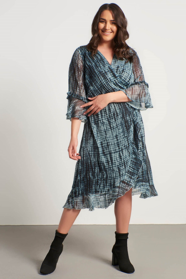 

Платье женское My Line Moda 1207 зеленое 44 RU, 1207