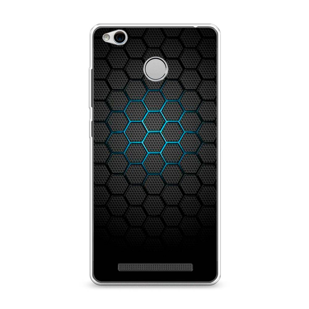 

Чехол Awog "Бирюзовые соты" для Xiaomi Redmi 3 Pro (3S), Разноцветный, 30950-3