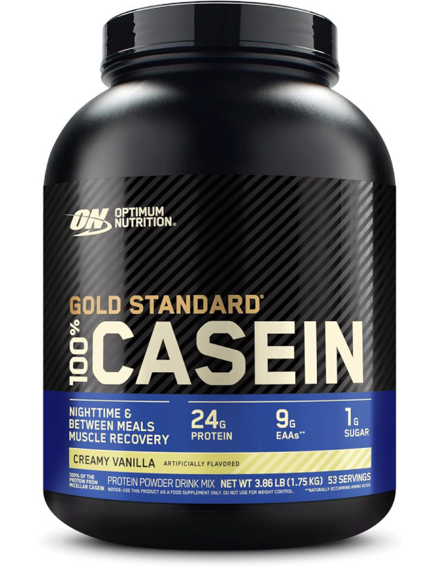 Протеин Optimum Nutrition 100% Casein Protein, 1750 г, Creamy Vanilla