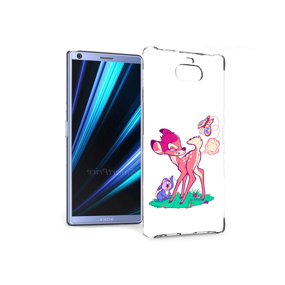 

Чехол MyPads Tocco для Sony Xperia 10 смешной олененок (PT125953.225.610), Прозрачный, Tocco
