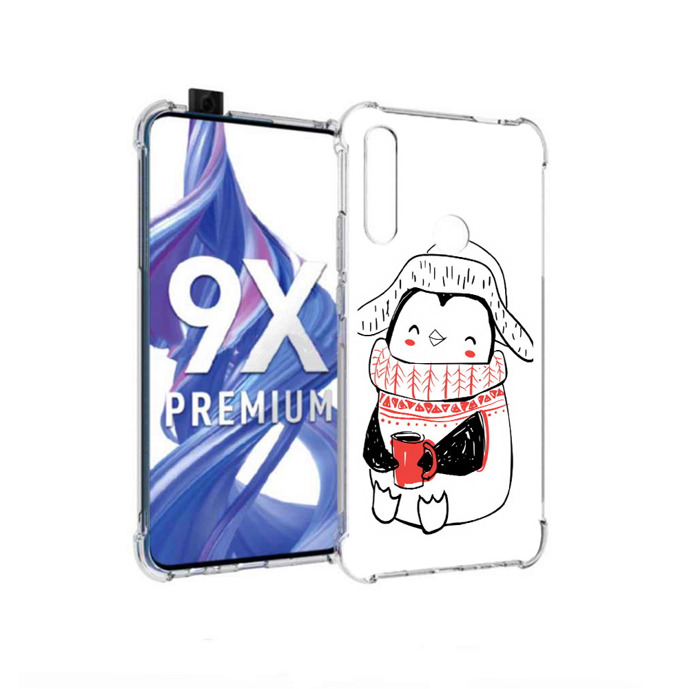 

Чехол MyPads Tocco для Honor 9X Милый пингвин (PT139835.22.115), Прозрачный, Tocco