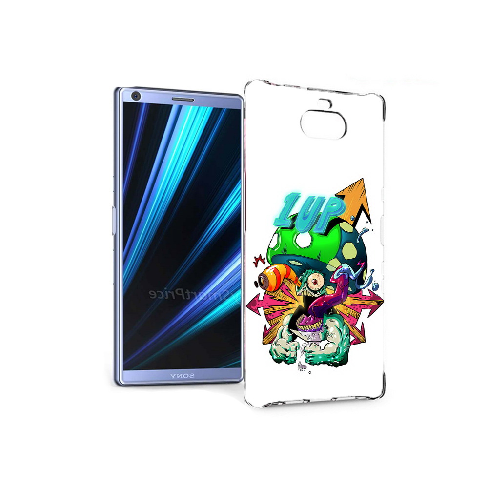 

Чехол MyPads Tocco для Sony Xperia 10 сильный гриб абстракция (PT125953.225.599), Прозрачный, Tocco