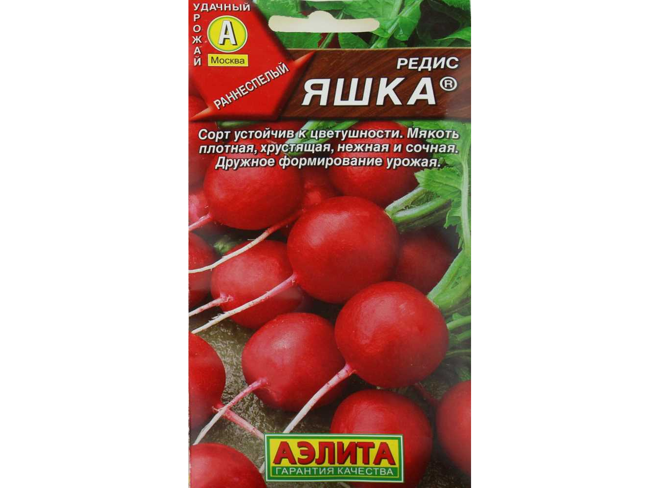 

Редис Яшка 3гр. (Аэлита)