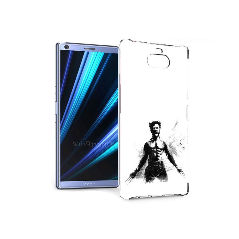 

Чехол MyPads Tocco для Sony Xperia 10 росомаха (PT125953.225.587), Прозрачный, Tocco