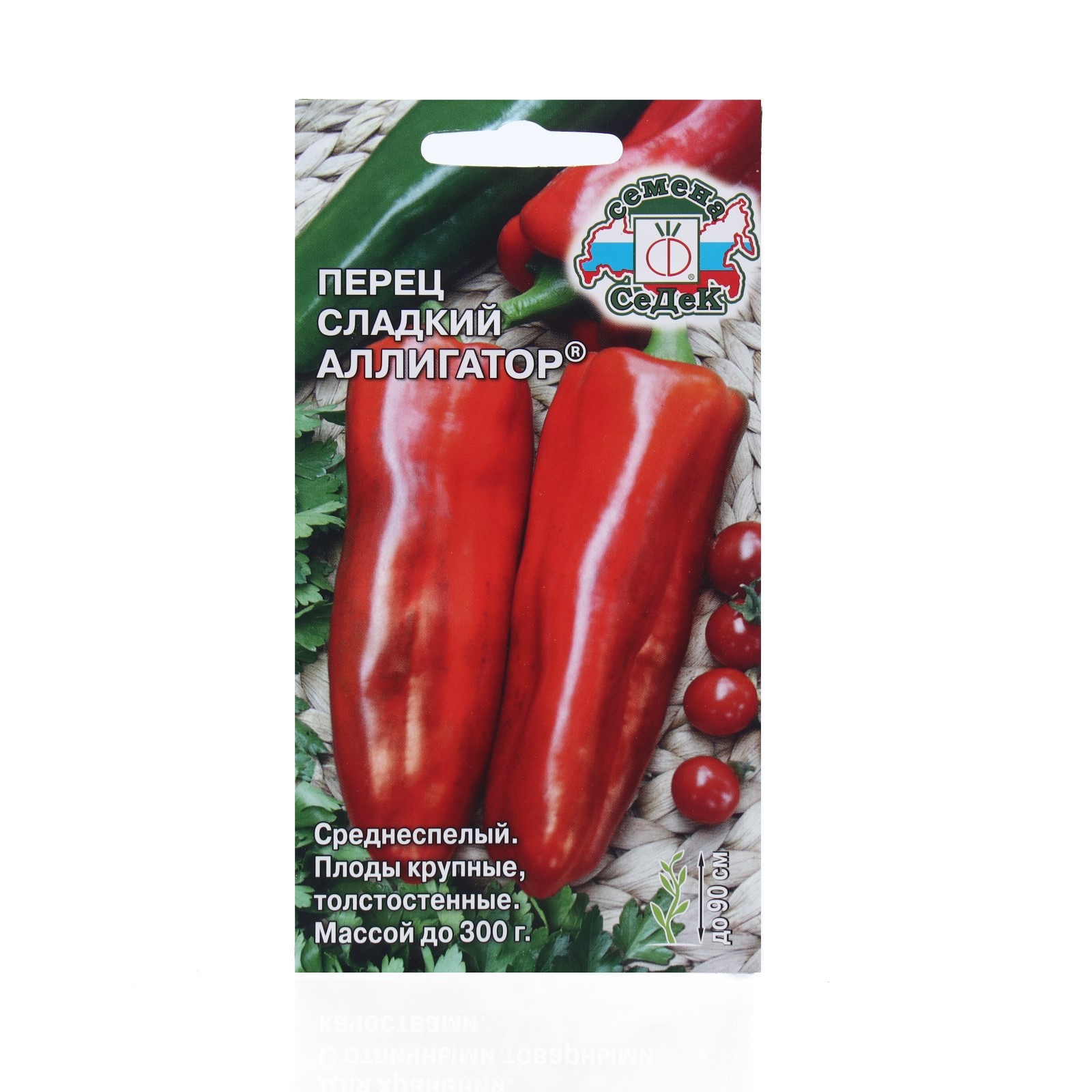 

Перец сладкий Аллигатор F1 0,1гр. (Седек)