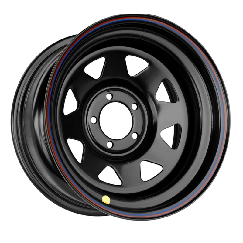 фото Колесный диск off road wheels, уаз 8x16/5x139.7et-25 110 черный off-road wheels