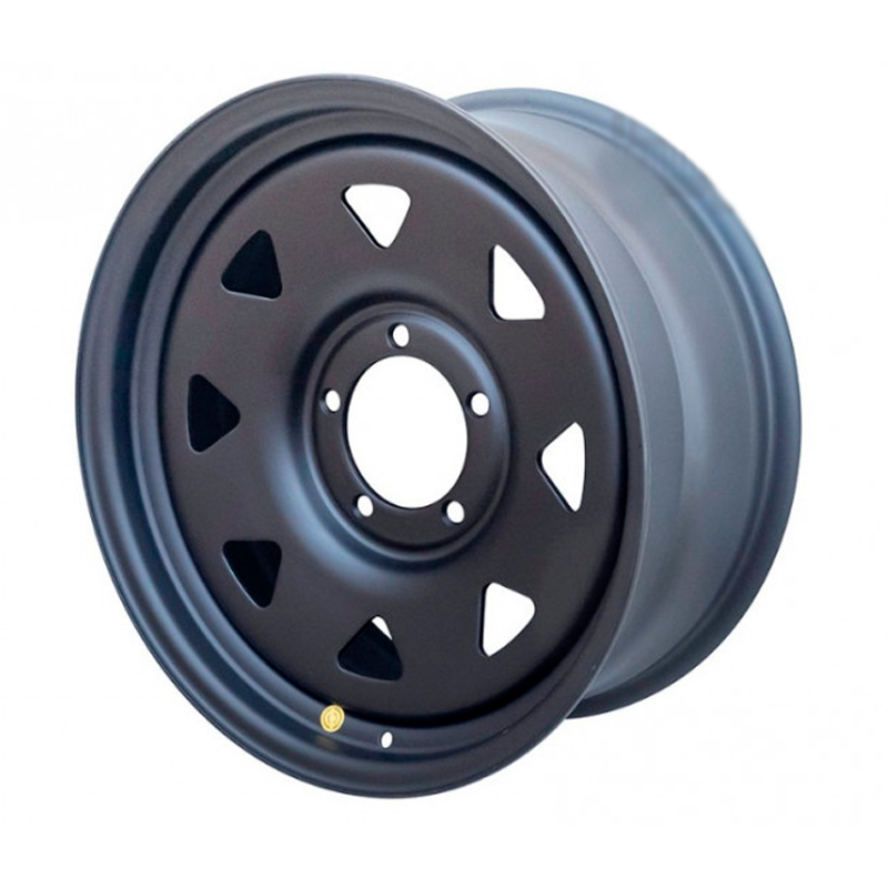 

Колесный диск Off Road Wheels, УАЗ 8x16/5x139.7ET-19 110 черныйМатовый, Черный