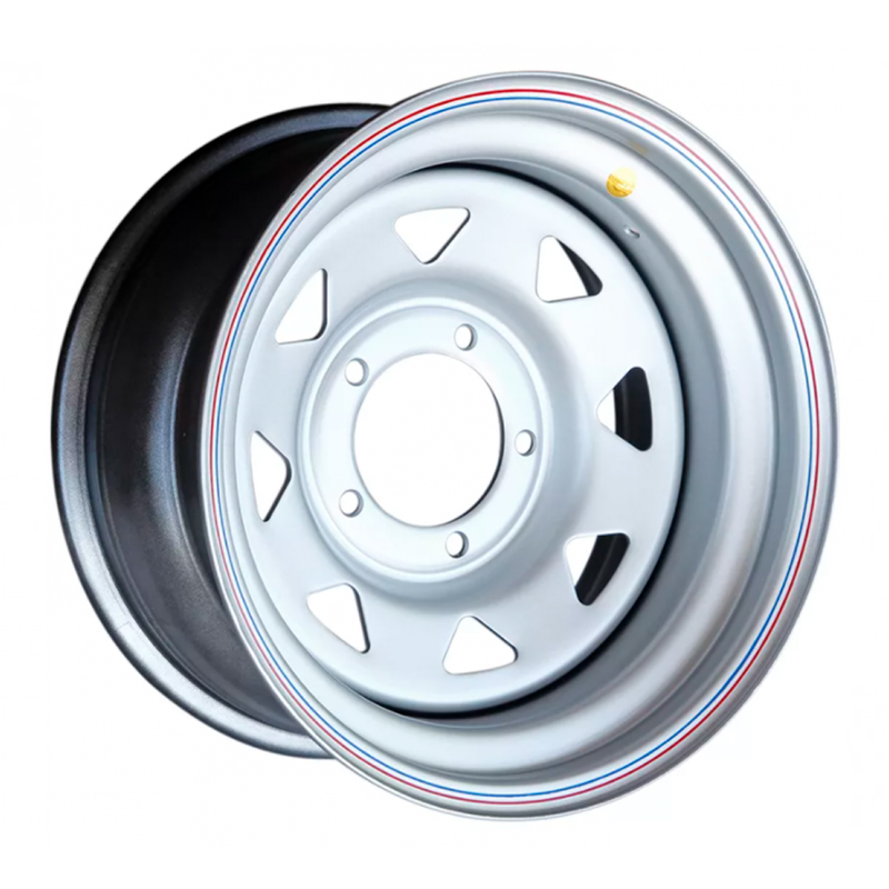 

Колесный диск Off Road Wheels, УАЗ 8x16/5x139.7ET-19 110 Серебристый