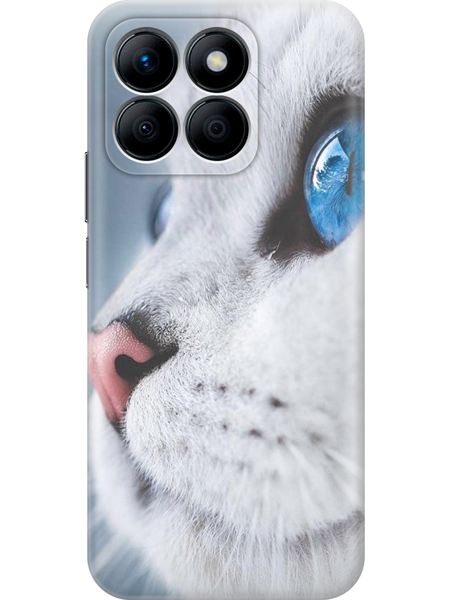 

Силиконовый чехол на Honor X8b с принтом "Кошачий взгляд", Прозрачный;белый;голубой, 781973211
