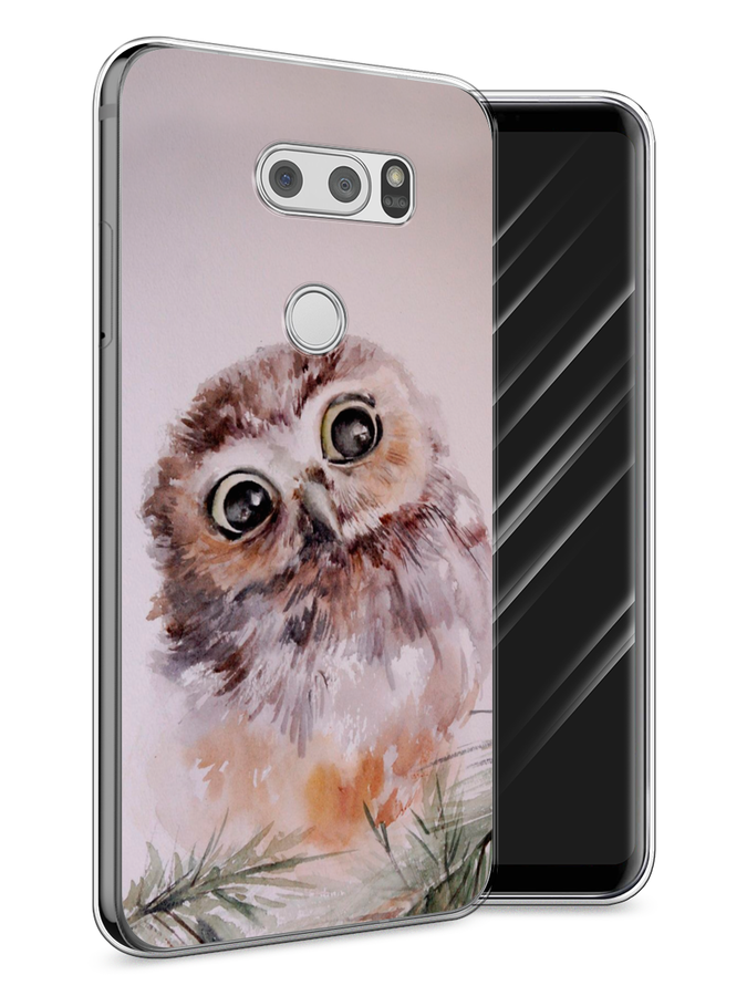

Чехол Awog на LG V30 "Сова на розовом", Розовый;коричневый, 83050-1