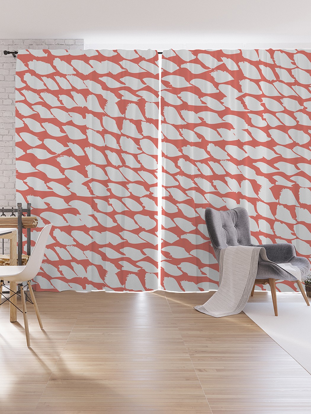 

Шторы под лён JoyArty "Пятнистая поверхность", серия Oxford DeLux, 340х265 см, Пятнистая поверхность