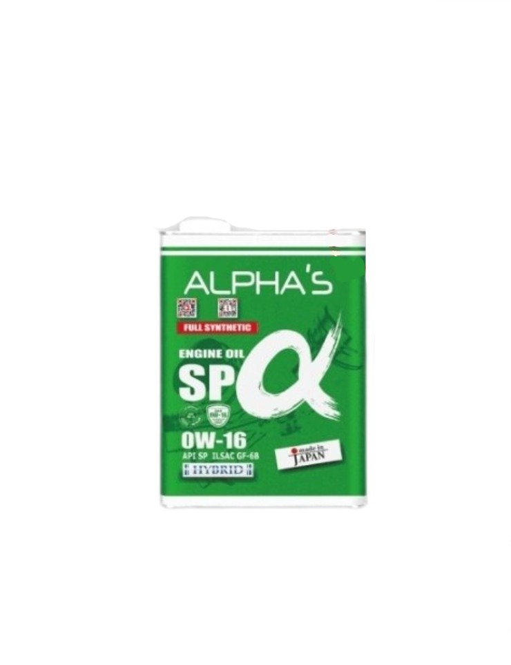 Моторное масло Alphas Sp/Gf-6b синтетическое 0w16 4л