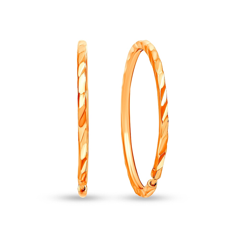 

Серьги конго из красного золота 585Gold 402004376, 402004376