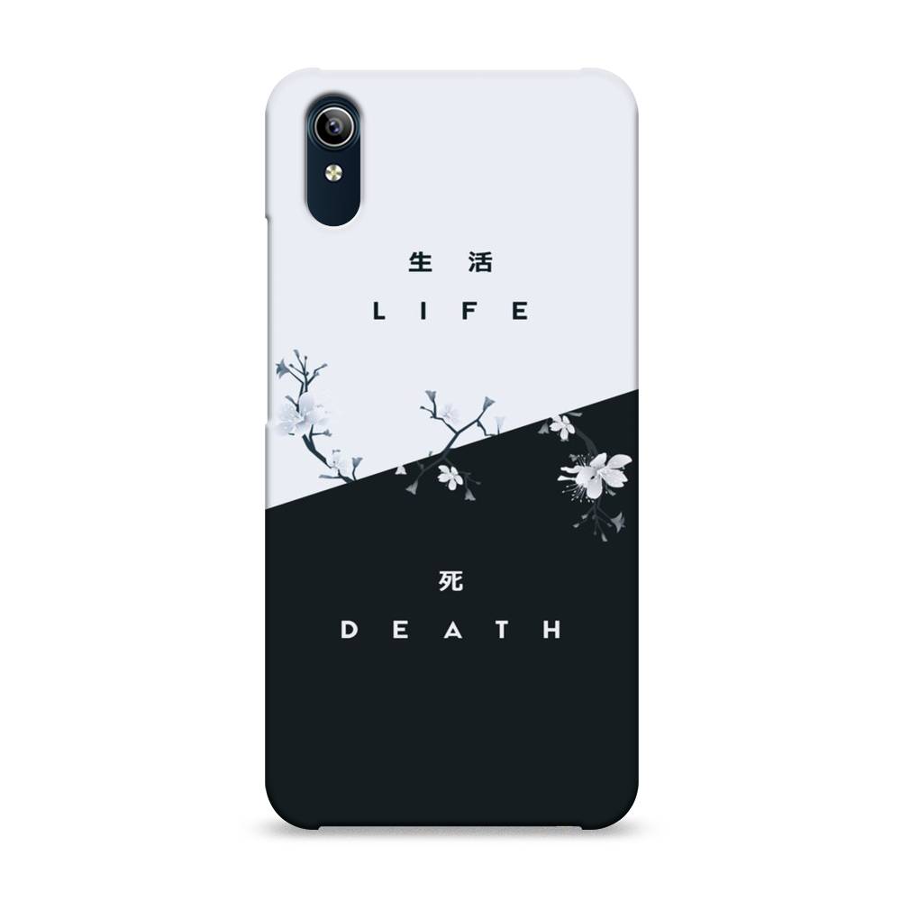 

Пластиковый чехол "Life and death" на Vivo Y91c, 262820-5