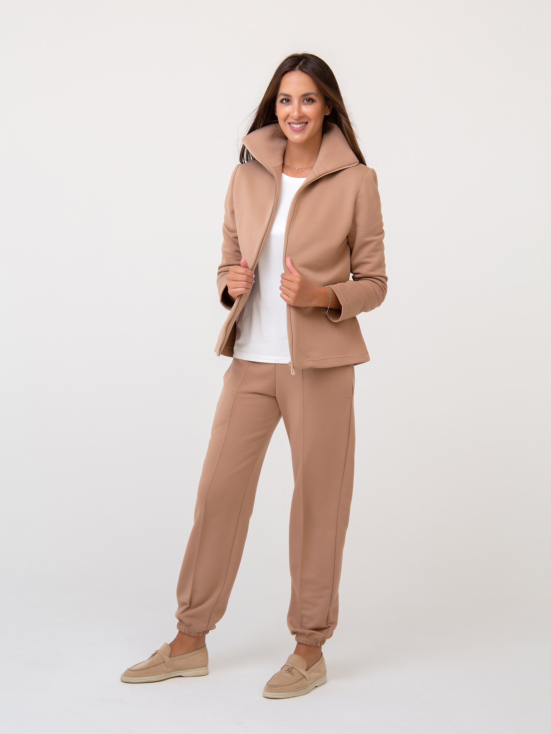 

Толстовка женская RAPOSA casual бежевая 46 RU, casual