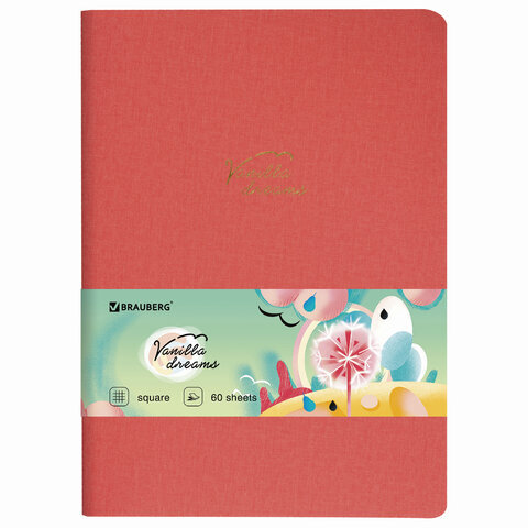 

Тетрадь Brauberg 403873 B5 клетка листов 1 шт, Pastel