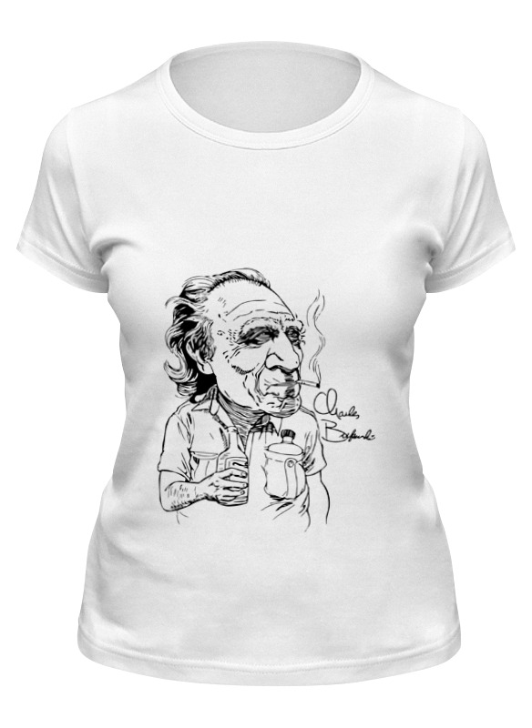 

Футболка женская Printio Чарльз буковски(charles bukowski) белая 2XL, Белый, Чарльз буковски(charles bukowski)