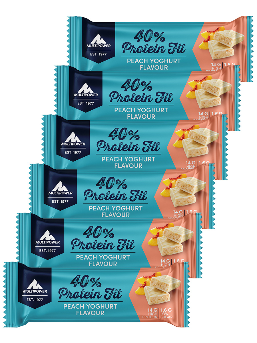 фото Протеиновый батончик премиум, multipower professional 32% protein pack bar, 6х35г (банан)