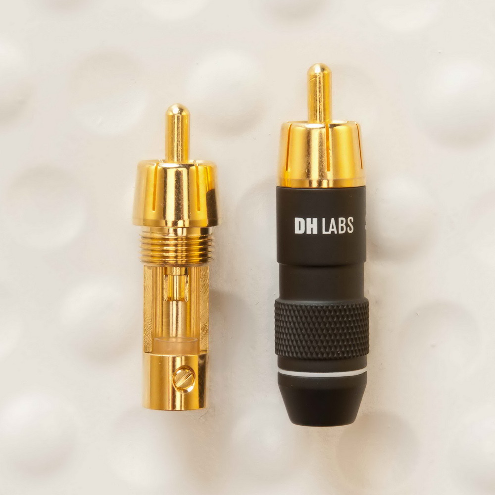 

Разъем RCA (Папа) DH Labs RCA-2C Gold, RCA-2C Gold