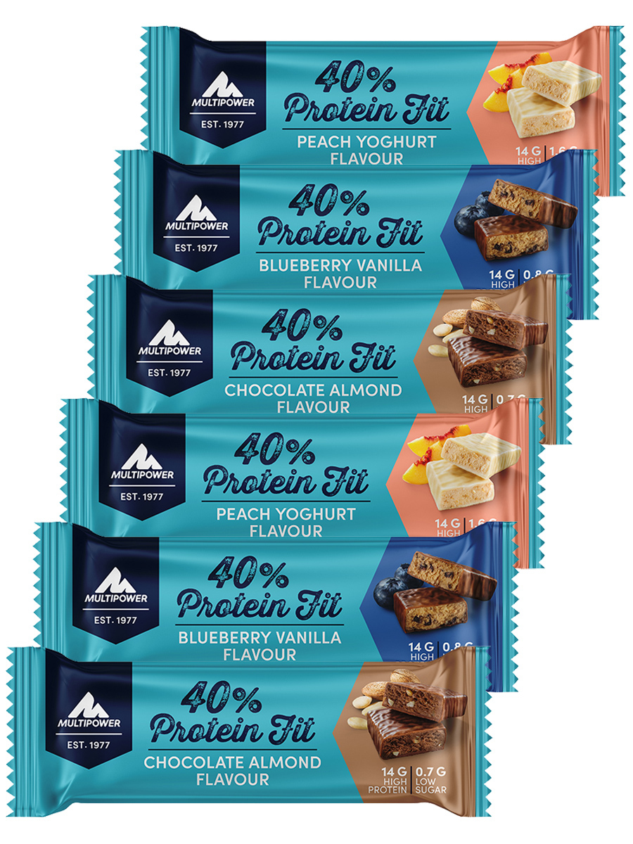 фото Протеиновый батончик multipower professional 32% protein pack bar, ассорти 6х35г