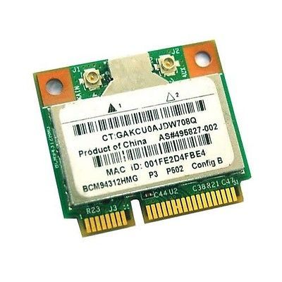 

Приемник Wi-Fi NoBrand для компьютера Mini PCI-e, Зеленый;белый