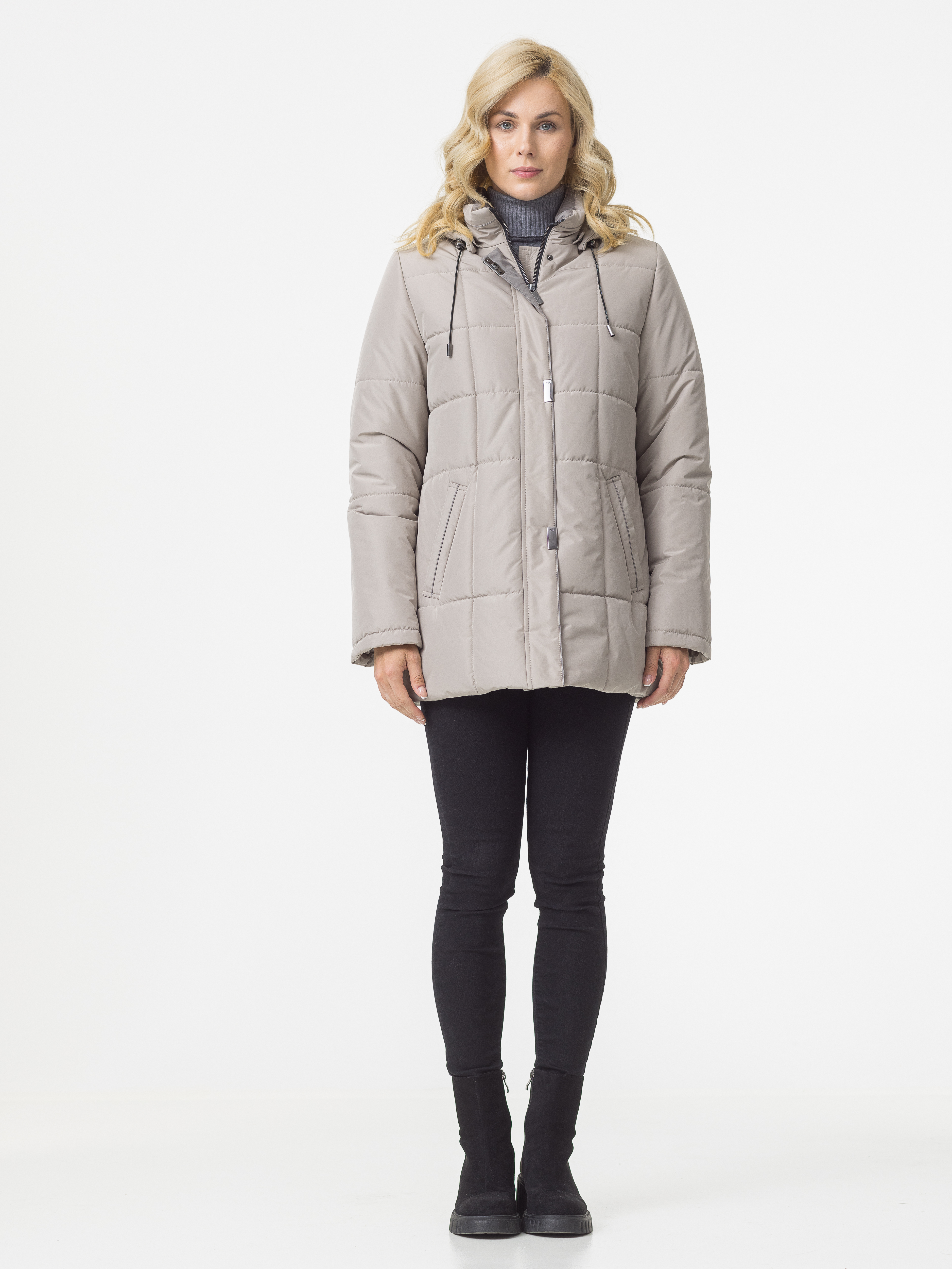 

Куртка женская Maritta 32-3023-10 бежевая 38 EU, Бежевый, 32-3023-10