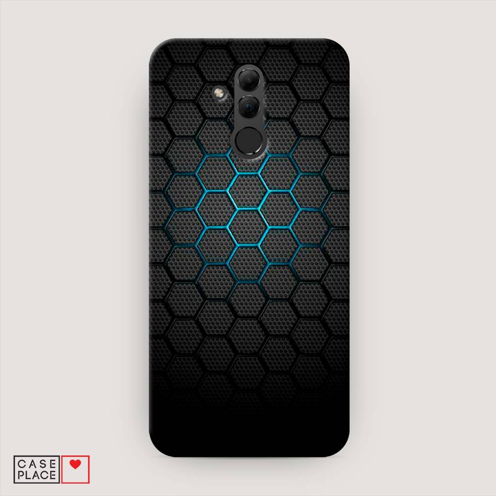 

Чехол Awog "Бирюзовые соты" для Huawei Mate 20 Lite, 66620-2