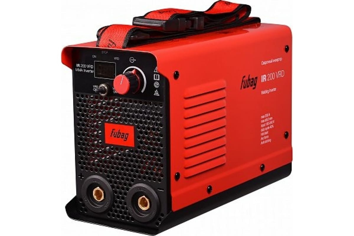 

Сварочный аппарат инверторный Fubag IR 200 VRD, 200 A