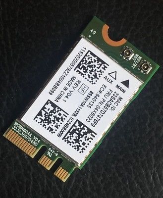 

Приемник Wi-Fi NoBrand для компьютера Mini PCI-e 802.11ac, Зеленый;белый