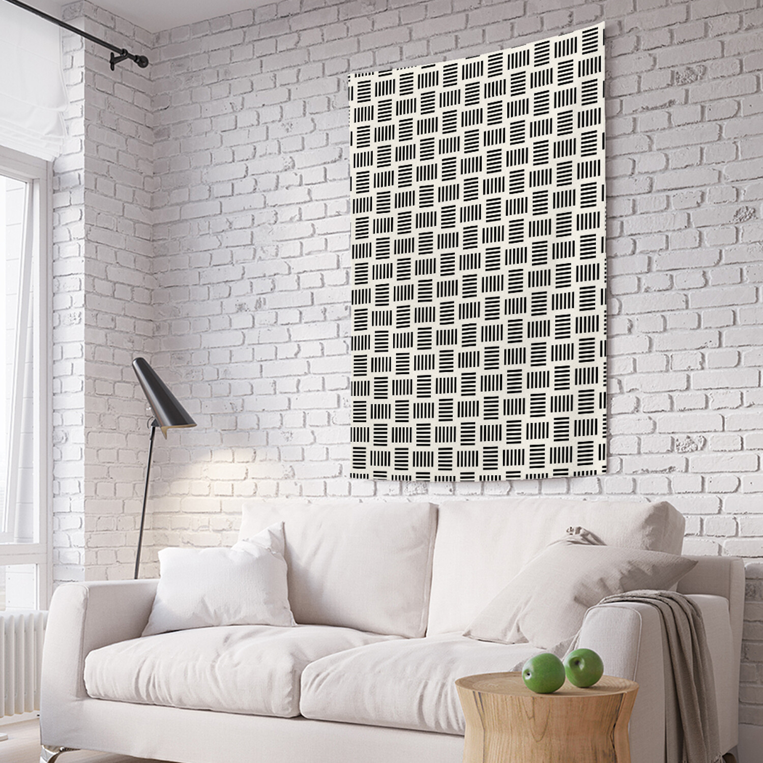 

Вертикальное фотопанно на стену JoyArty Плетение штрихов 150x200 см, Плетение штрихов
