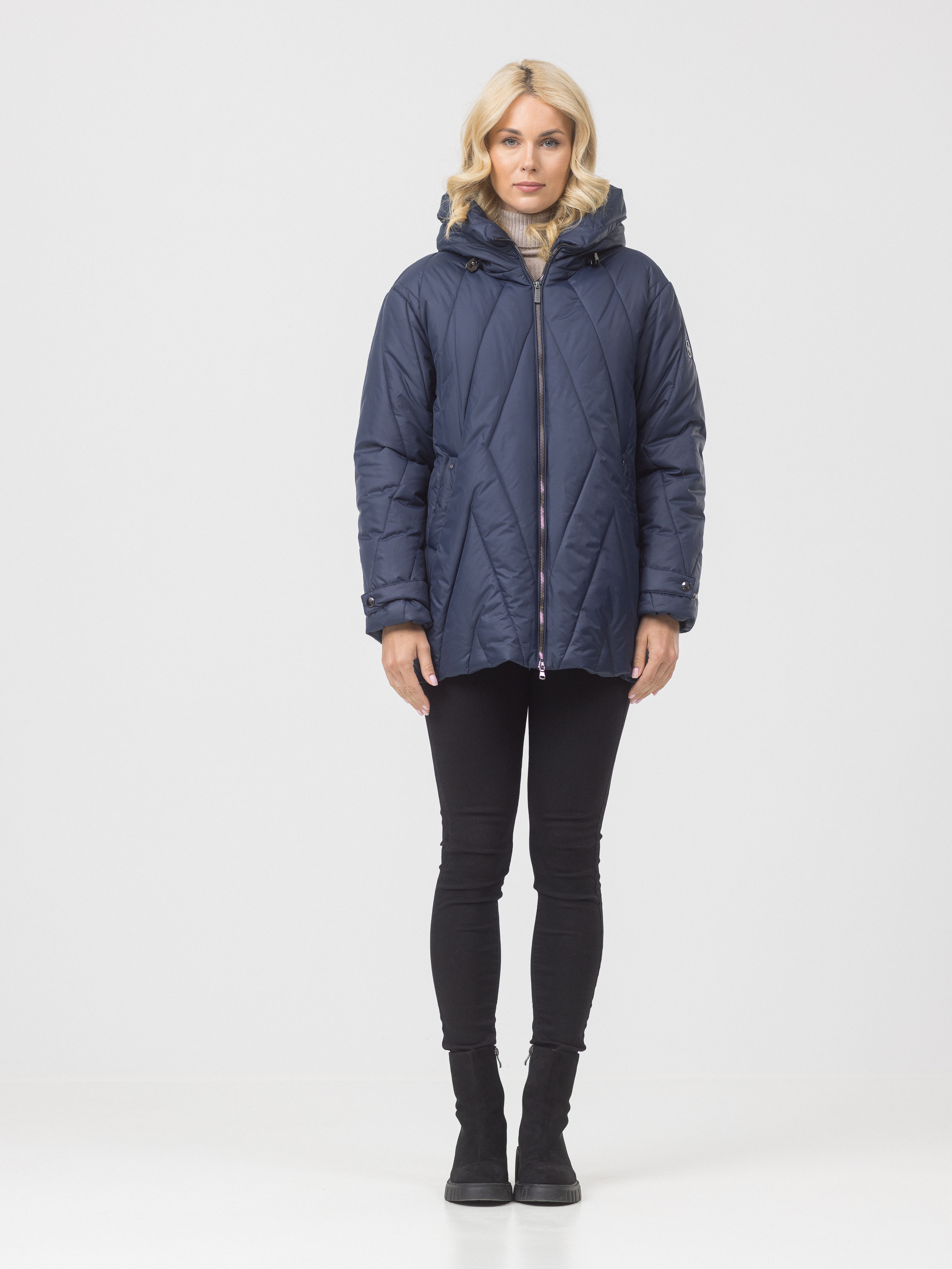 

Куртка женская Maritta 32-3016-87 синяя 38 EU, Синий, 32-3016-87