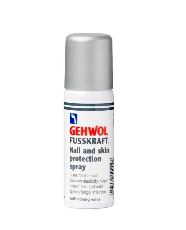 Защитный спрей для ногтей GEHWOL Фусскрафт Fusskraft Nail&Skin Protection Spray 100 мл gehwol дезодорант для ног и обуви 150 мл