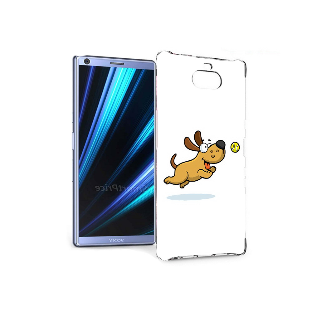 

Чехол MyPads Tocco для Sony Xperia 10 пёсик (PT125953.225.563), Прозрачный, Tocco