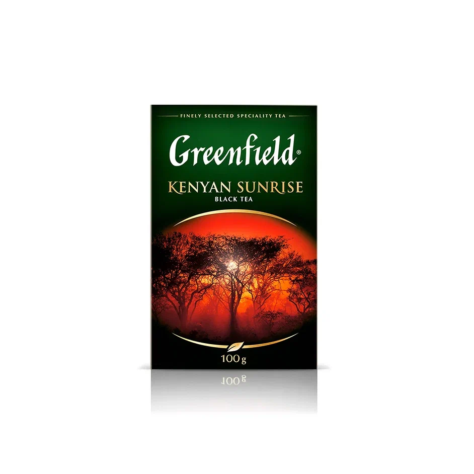 Чай чёрный Greenfield Kenyan Sunrise листовой, 100 г