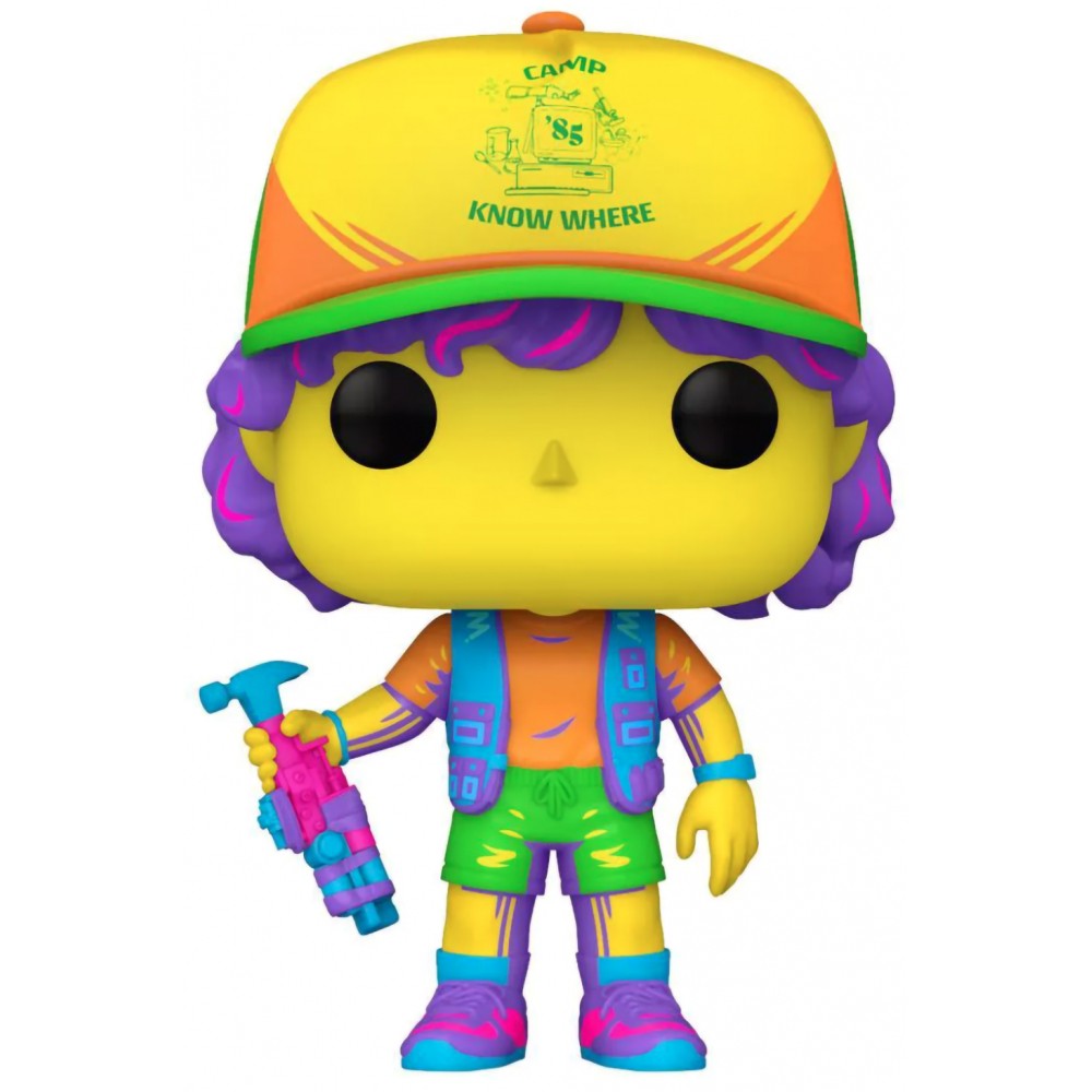 фото Фигурка funko pop! tv stranger things dustin in beef tee (blacklight) (exc) 59818