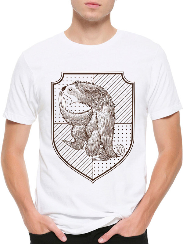 

Футболка мужская Design Heroes Орден Ленивцев / Лига Лени белая 2XL, Орден Ленивцев / Лига Лени