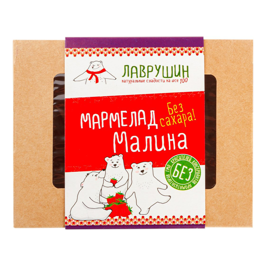 

Мармелад Лаврушин Малина 95 г
