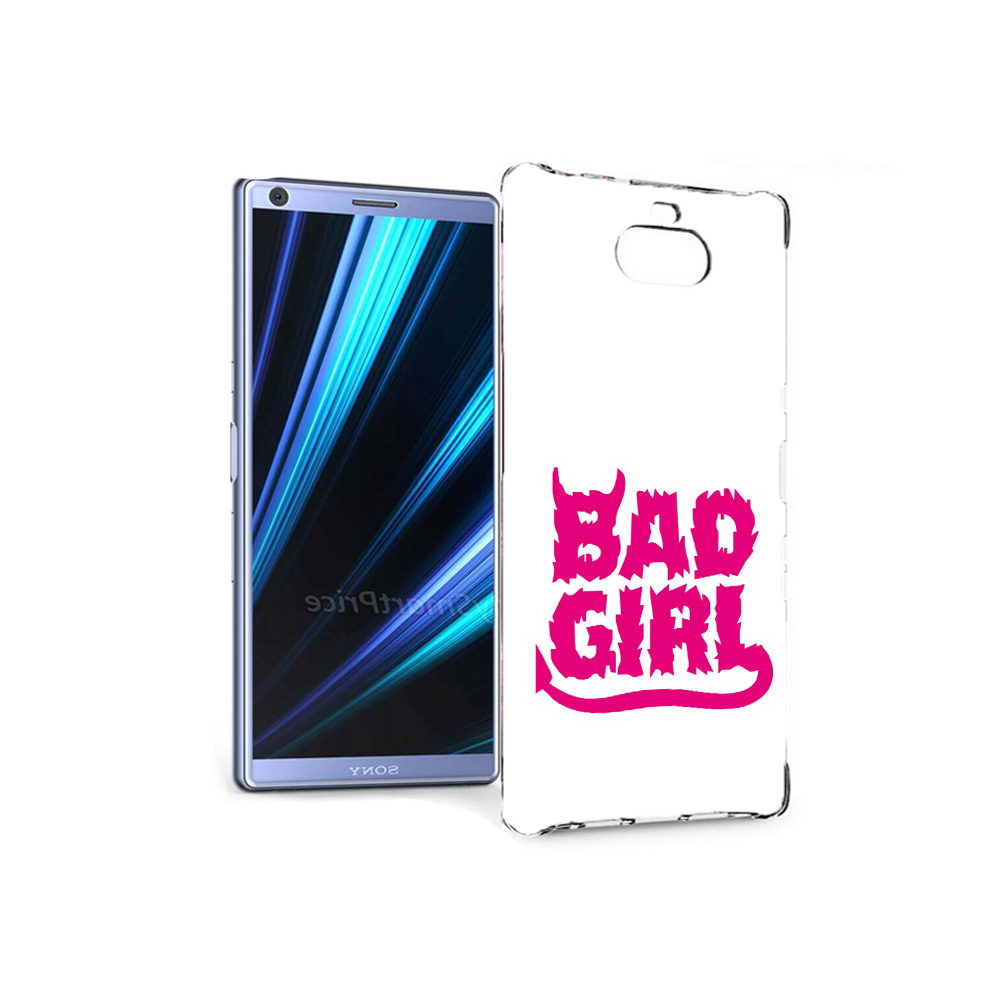 

Чехол MyPads Tocco для Sony Xperia 10 плохая девочка (PT125953.225.545), Прозрачный, Tocco