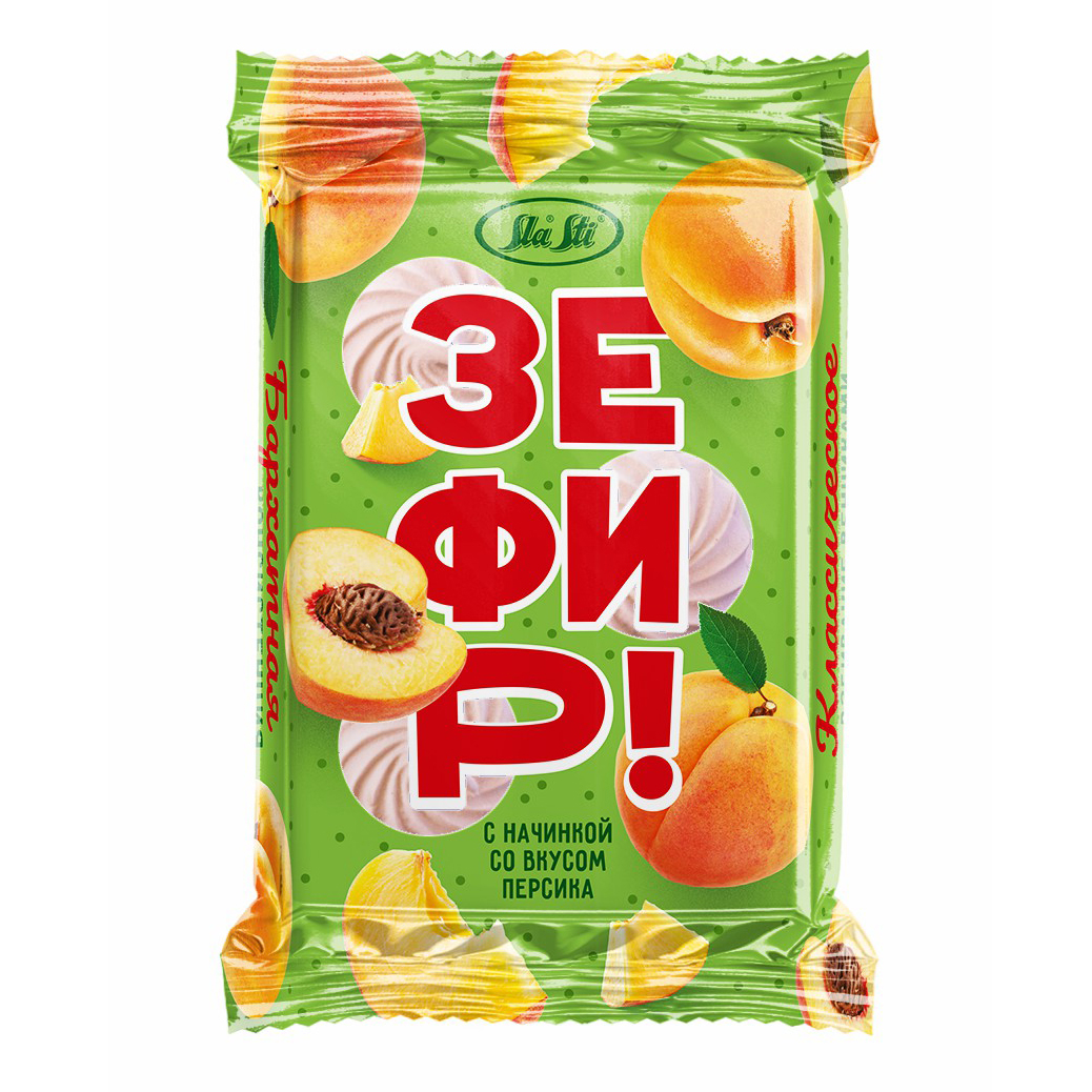 

Зефир SlaSti со вкусом персика 320 г