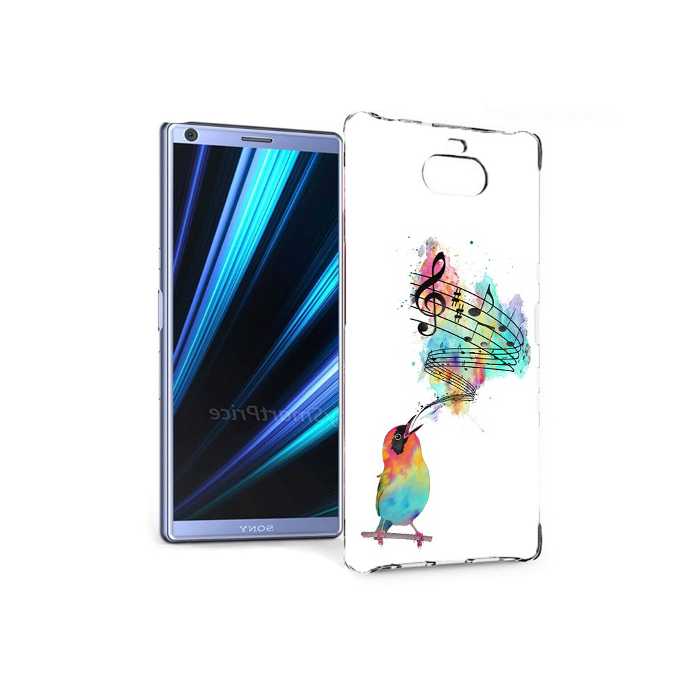 

Чехол MyPads Tocco для Sony Xperia 10 певчая птичка (PT125953.225.536), Прозрачный, Tocco