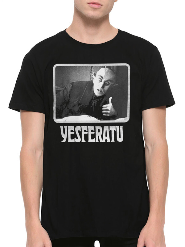 фото Футболка мужская design heroes yesferatu / вампир носферату черная 2xl